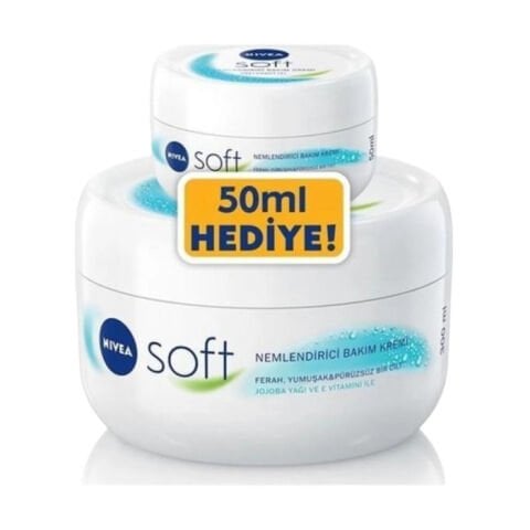 Nıvea Krem Soft 300 Ml Neml.+50ML Nıvea Soft