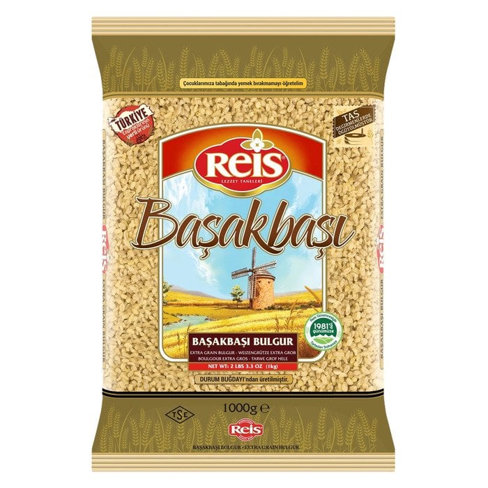 Reis Bulgur 1Kg Başakbaşı Pilavlık