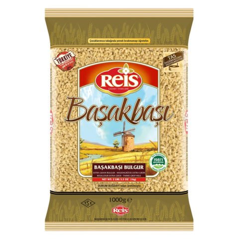 Reis Bulgur 1Kg Başakbaşı Pilavlık
