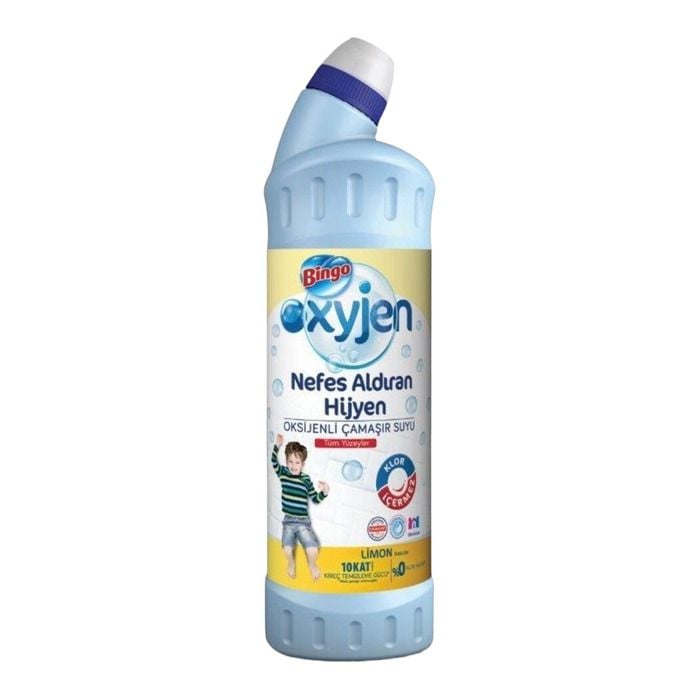 Bingo Oksijenli Çamaşır Suyu 750Ml Hassas Hıjyen