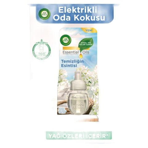 Air Wick Elektrikli Oda Kokusu 19Ml Temizlik Esintisi