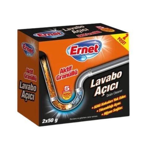 Ernet Lavabo Açıcı 4X50 Gr