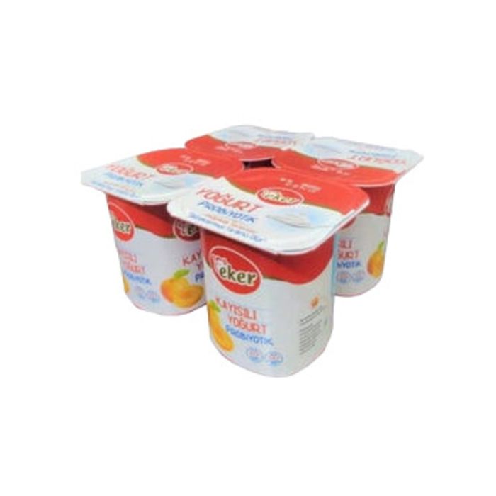 Eker Probiyotik Yoğurt 4X100Gr Kayısı