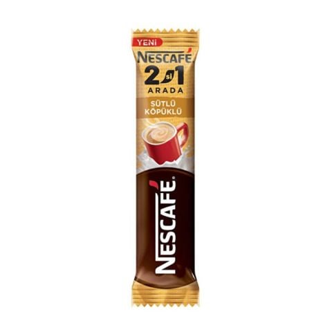 Nescafe 2Si1 Arada Tekli (10Gr) Sütlü Köpüklü