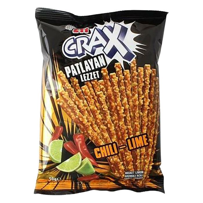 Eti Crax 50G Patlayan Lezzet Chılı - Lıme