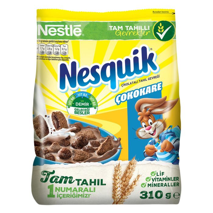 Nesquik Çokokare 310G