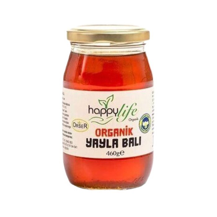 Happy Life Organik Çiçek Balı 460Gr