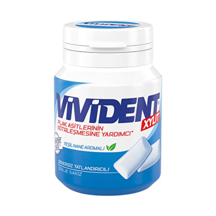 Vivident Şişe Sakız 67Gr Naneli