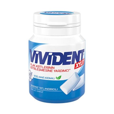 Vivident Şişe Sakız 67Gr Naneli
