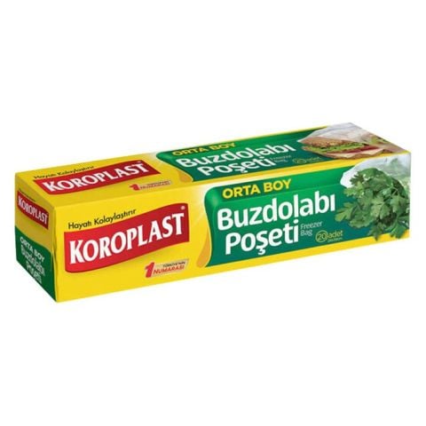 Koroplast Buzdolabı Poşeti (Orta) 20'Lı