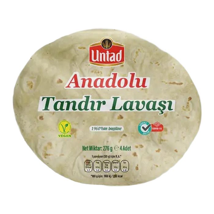 Untad Tandır Ekmeği Lavaşı 276Gr