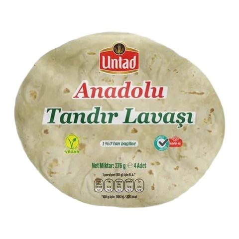 Untad Tandır Ekmeği Lavaşı 276Gr