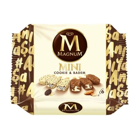 Algida Magnum Mini 345Ml Cookıe Badem