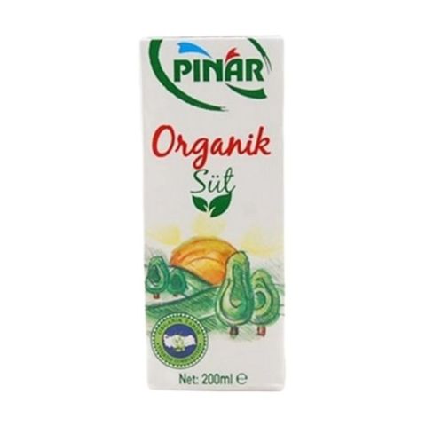 Pınar Organik Süt 200Ml