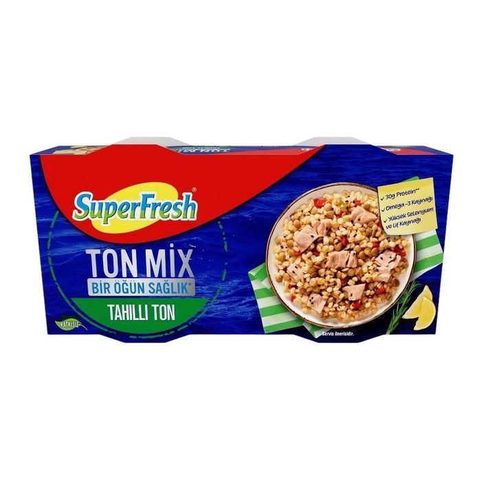 S.Fresh Ton Balığı 2X150Gr Tahıllı