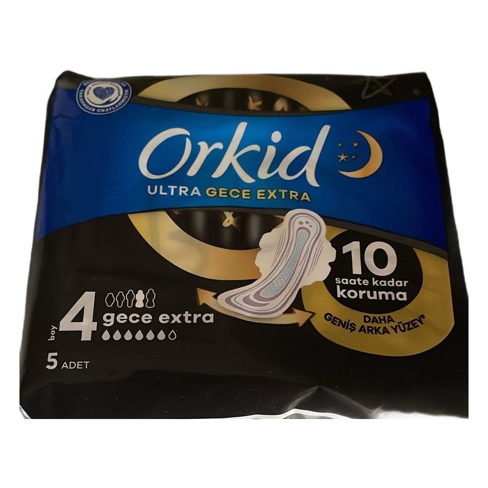 Orkid Ultra Extra Tekli 4 Boy 5'Lı Gece Extra