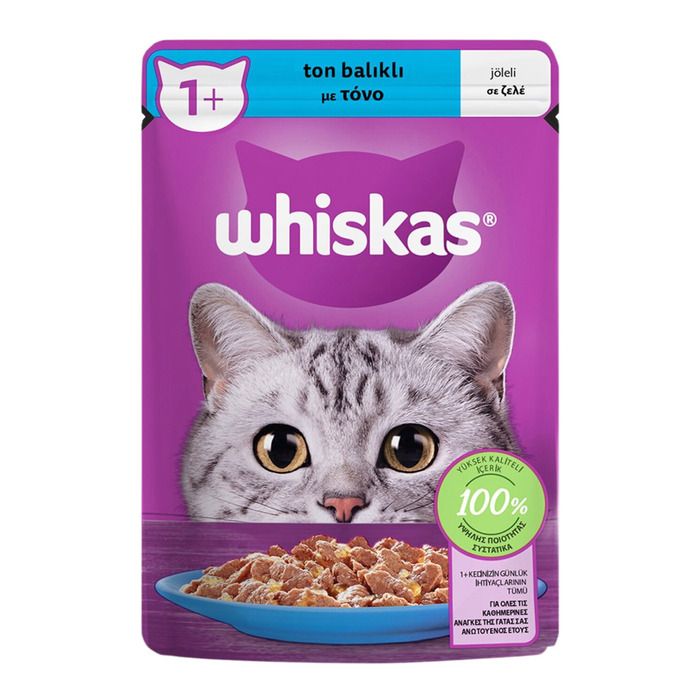 Whiskas Pounch 85Gr Balıklı