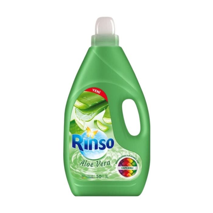 Rinso Sıvı Deterjan 3Lt Aloe Vera Renkliler
