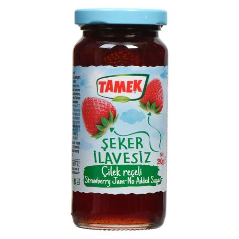 Tamek Şeker İlavesiz Reçel 290Gr Çilek