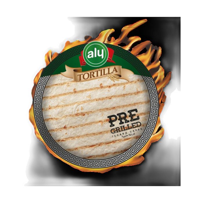 Ally Tortilla 25Cm Lavaş 8 Li 520Gr Grilled