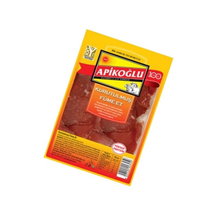 Apikoğlu Kurutulmuş Füme Et 100G