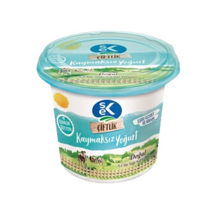 Sek Çiftlik Yoğurt 1200G Kaymaksız