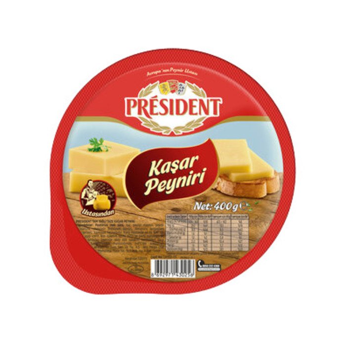 Presıdent Kaşar Peyniri 400Gr