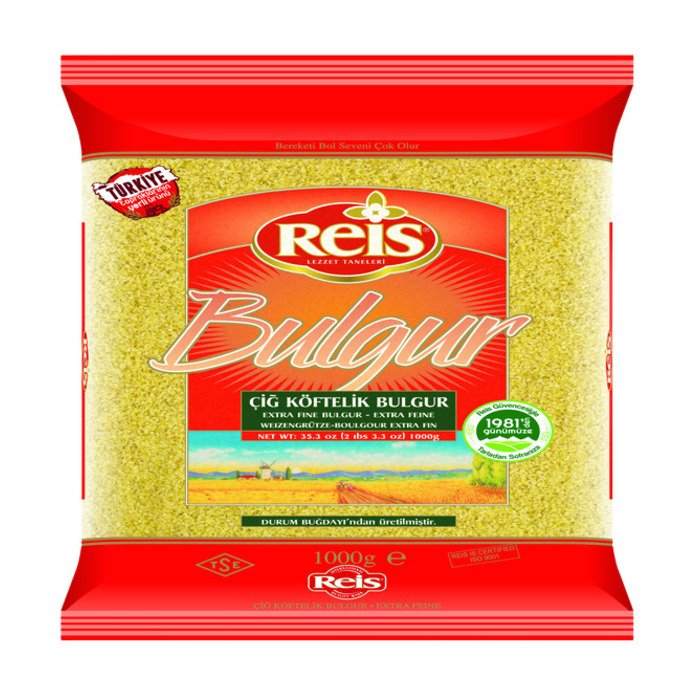 Reis Bulgur 1Kg Çiğ Köftelik
