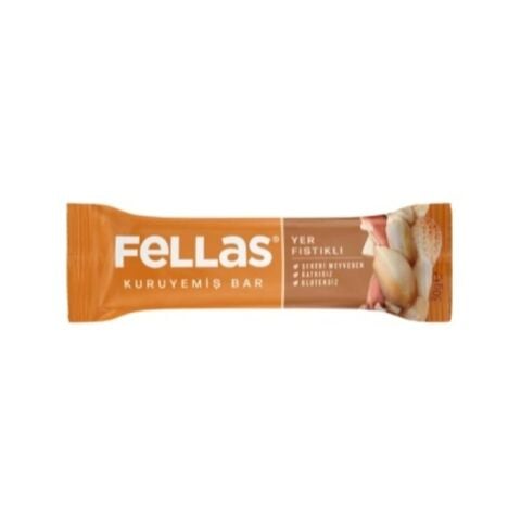 Fellas Yer Fıstıklı  Kuruyemişli Bar 30 Gr