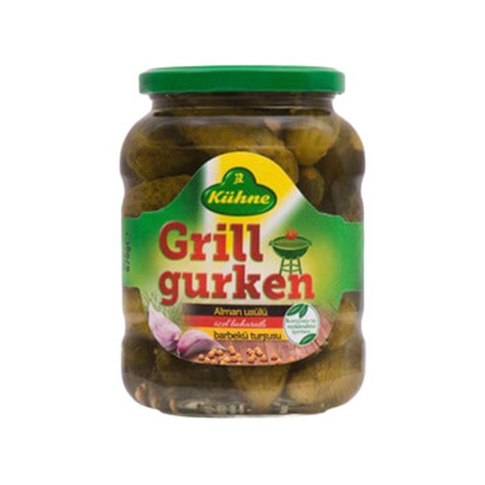 Kühne Turşu 670Gr Grillgurken Salatalık (Alman Tipi)
