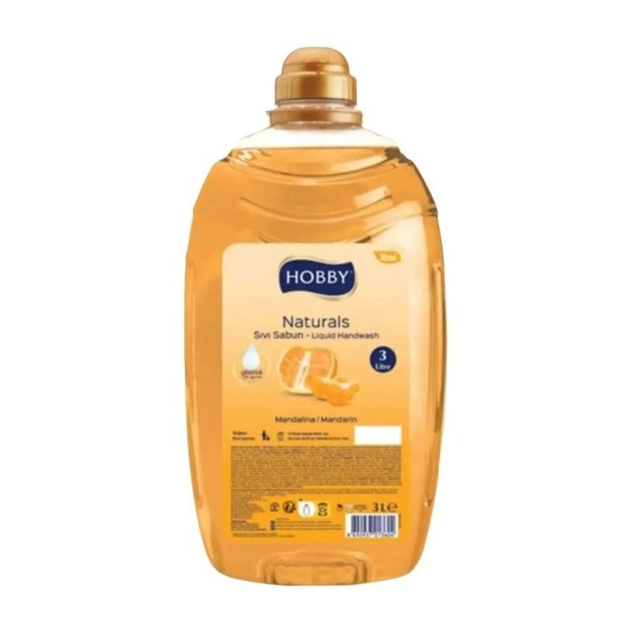Hobby Sıvı Sabun Naturals 3Lt  Mandalina