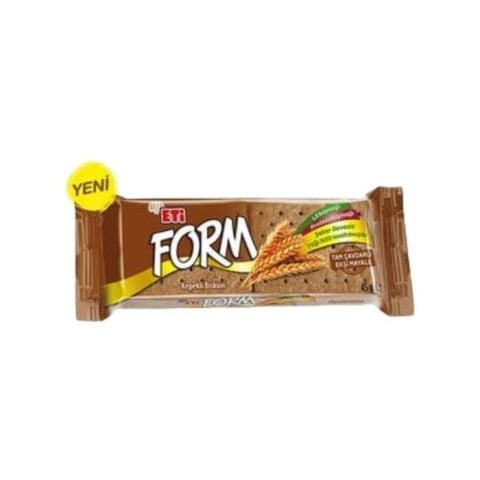 Eti Form Kepekli Bisküvi 45Gr Tam Çavdarlı Ekşi Mayalı