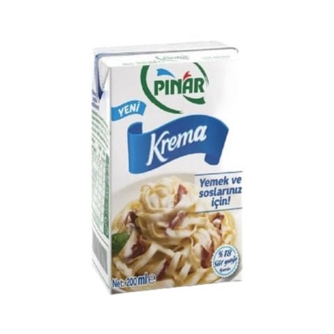 Pınar Krema 200Ml %18 Yağlı