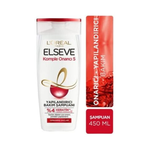 Elseve Şamp.450Ml Komple Onarıcı 5 Yapılandırıcı Bakım
