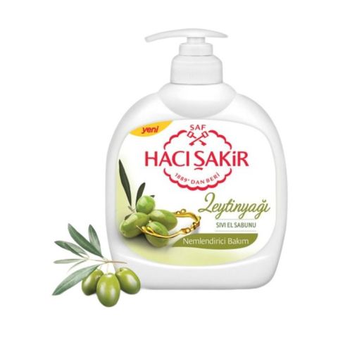 Hacı Şakir Sıvı Sabun 300Ml Zeytinyağlı