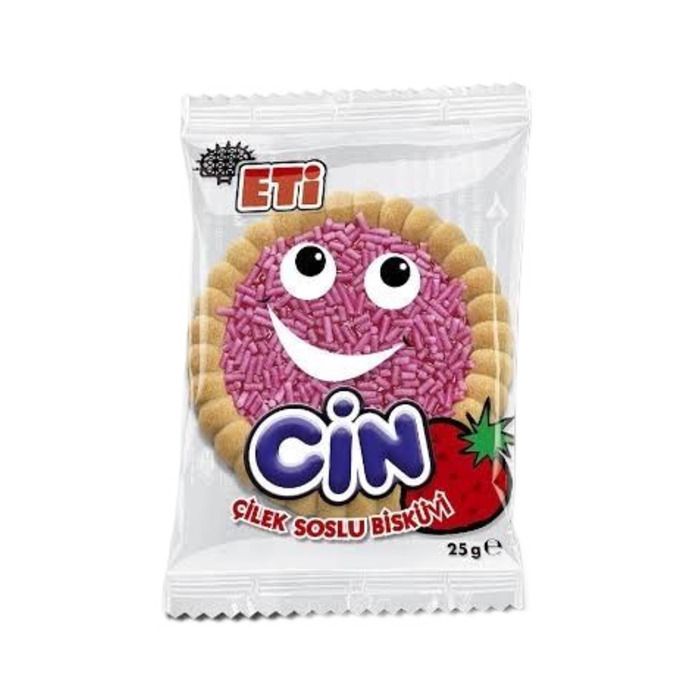 Eti Cin 25Gr Çilek
