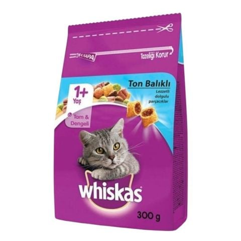Whiskas Kedi Maması 300G Ton Balıklı