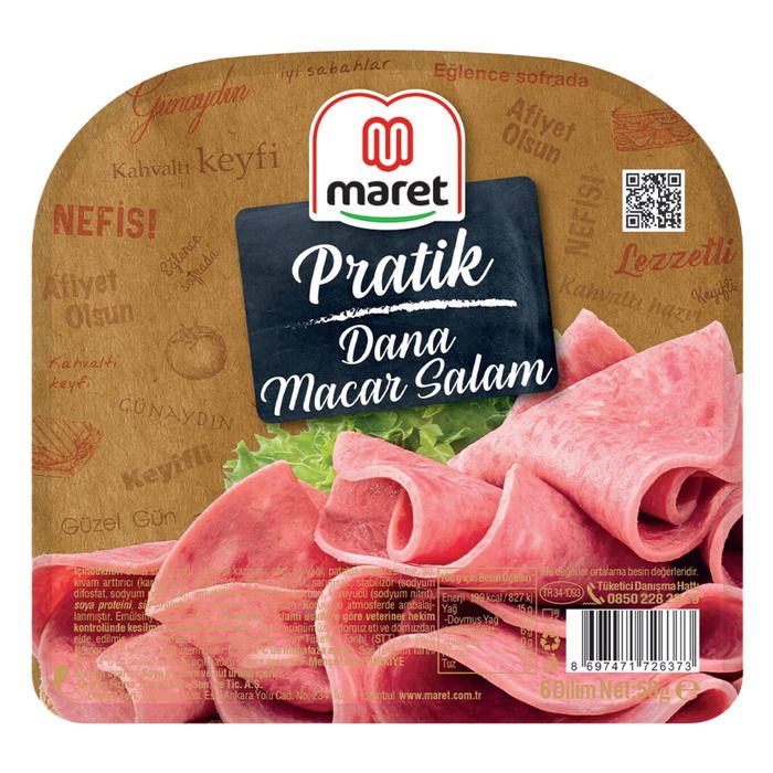 Maret Pratik Macar Salam 50G 6 Dilim