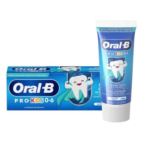 Oral-B Pro Kids Diş Macunu 50Ml 0-6 Yaş Güçlü Dişler