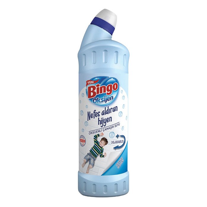 Bingo Oksijenli Çamaşır Suyu 750Ml Derin. Hıjyen