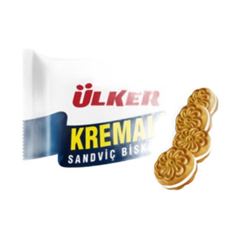 Ülker Kremalı Sandviç Bisküvi 4X61Gr (244Gr)