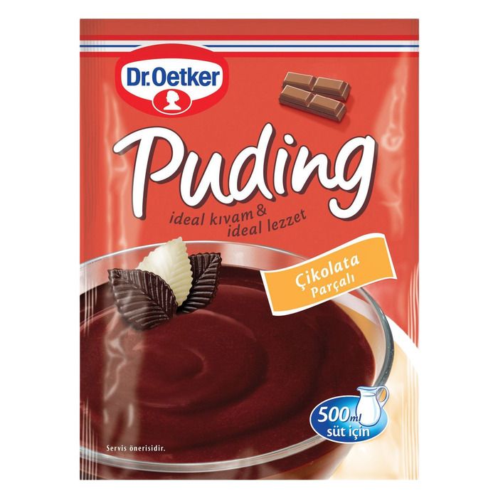 Dr.Oetker Puding 115Gr Çikolata Parçalı