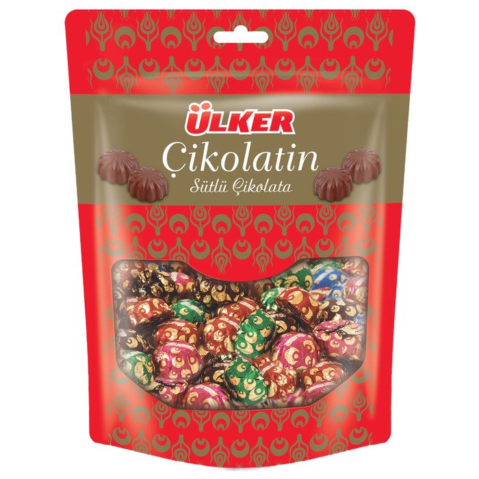 Ülker Çikolatin 350Gr Sütlü (Poşet)