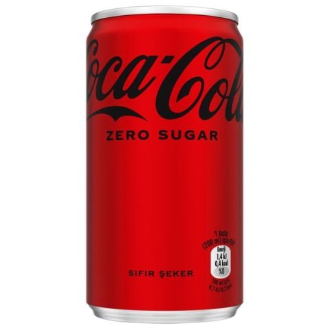 Coca Cola 200Ml Kutu Şekersiz