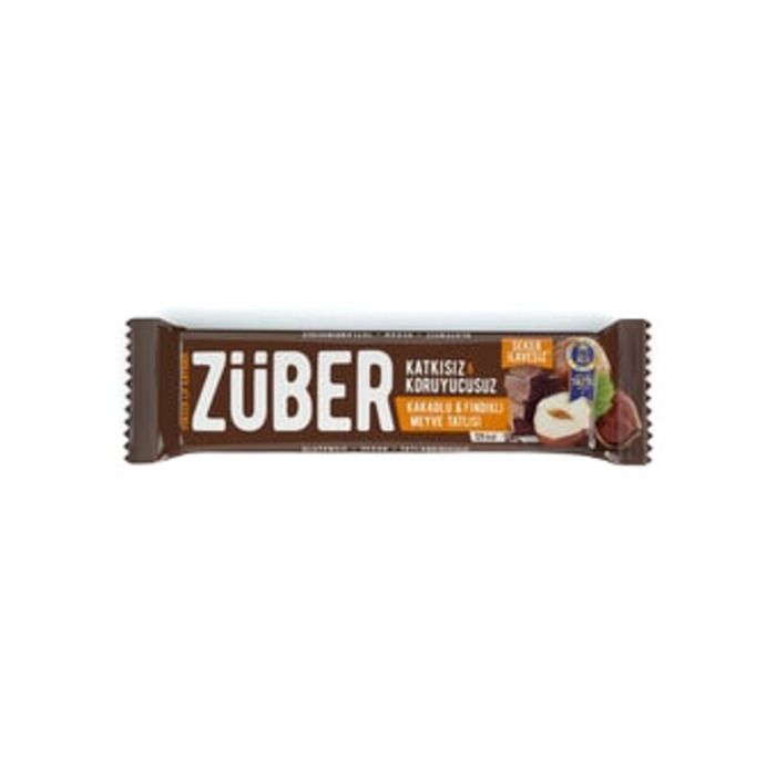 Züber Kakao Fındıklı Çikolata Bar 40 Gr