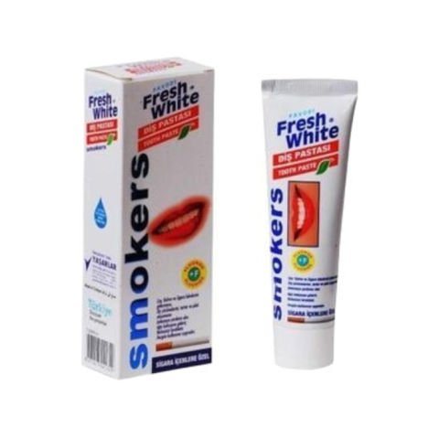 Fresh White Diş Pastası 90Gr Smokers