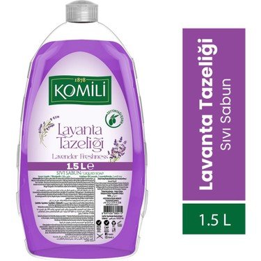 Komili Sıvı Sabun 1.5Lt Lavanta Tazeliği