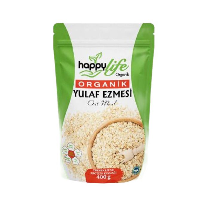 Happy Life Organik Yulaf Ezmesi 400Gr