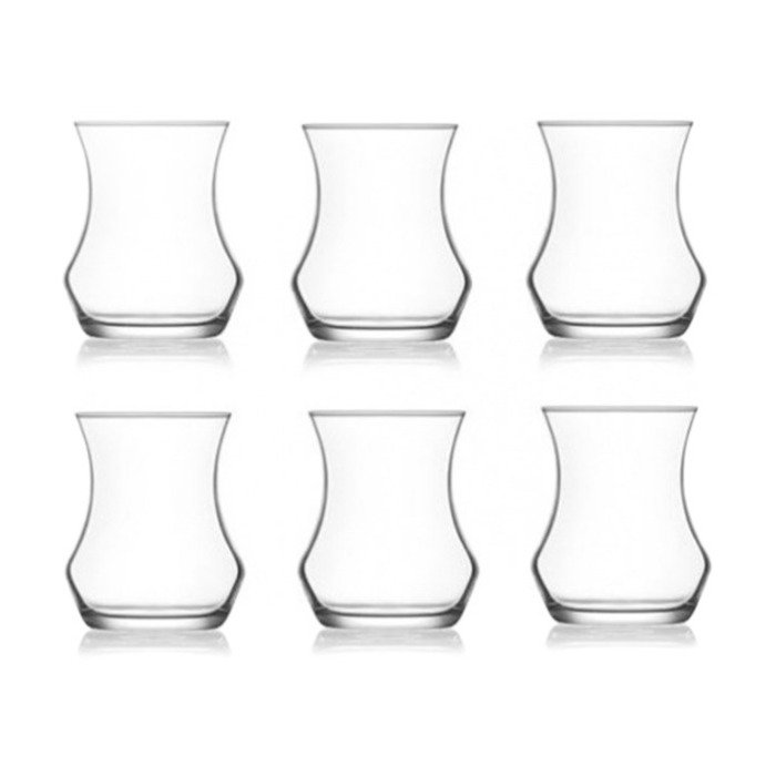 Lav Eda Çay Bardağı 6Lı