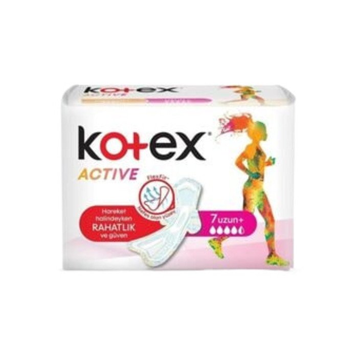 Kotex Active Tekli 7'Li Uzun